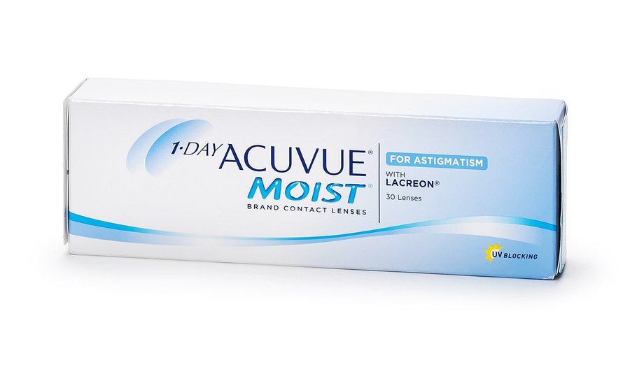1-Day Acuvue Moist for Astigmatism 30-pack