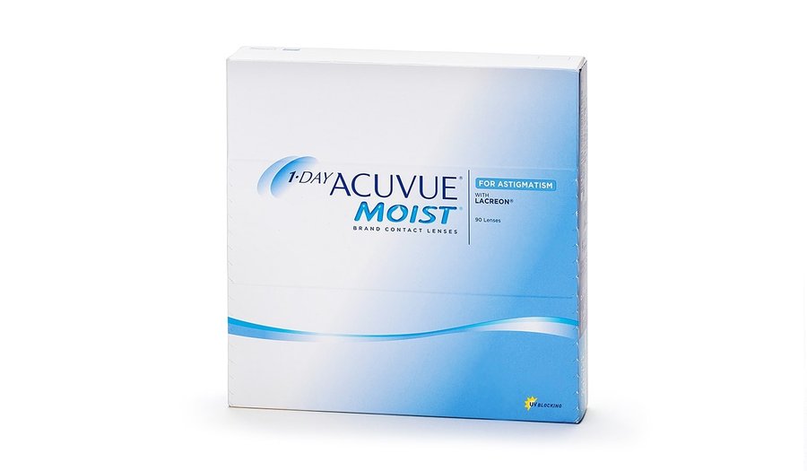 1-Day Acuvue Moist for Astigmatism 90-pack