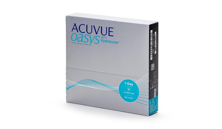 Acuvue Oasys 1-Day with Hydraluxe 90-pack